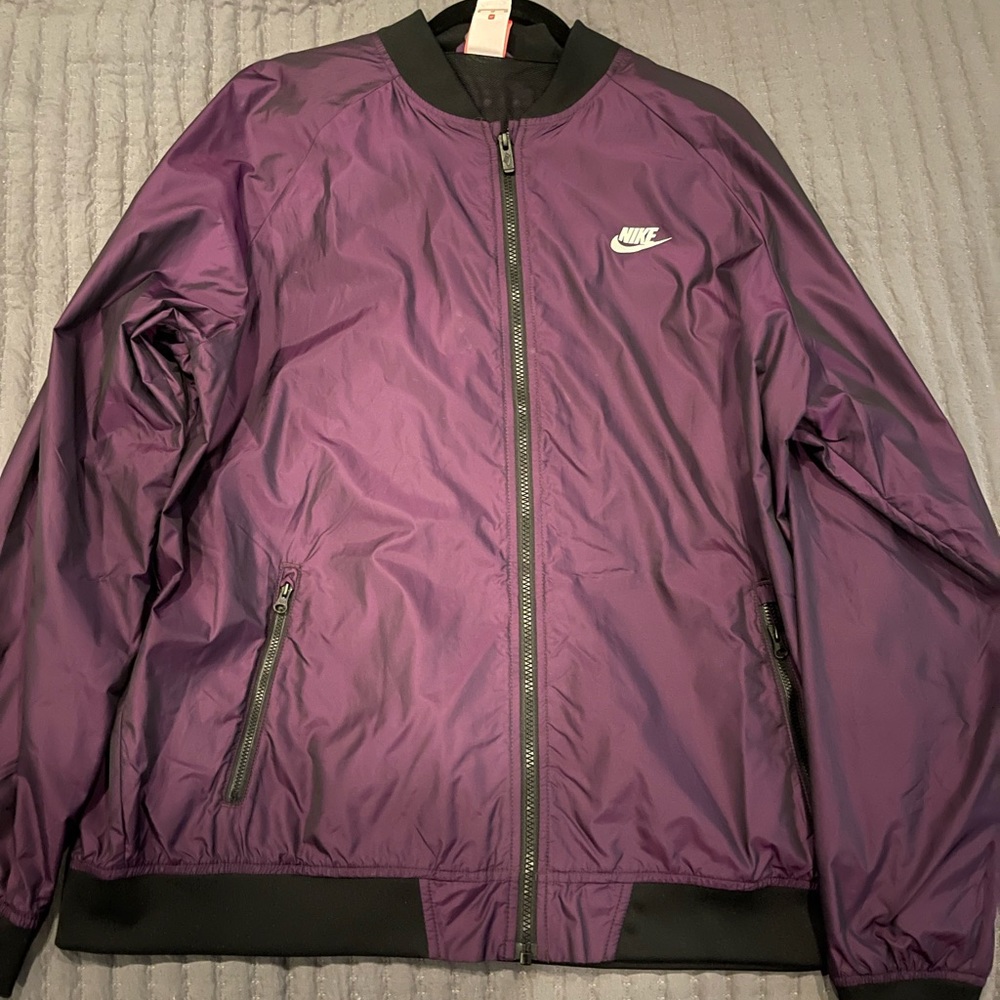 Nike Purple Bomber Jacket